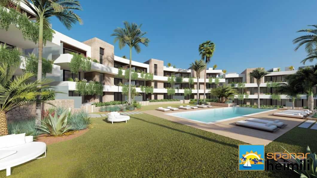 2 makuuhuone Huoneisto myytävänä paikassa La Manga Club mukana uima-altaan - 335 000 € (Ref: 9404001)