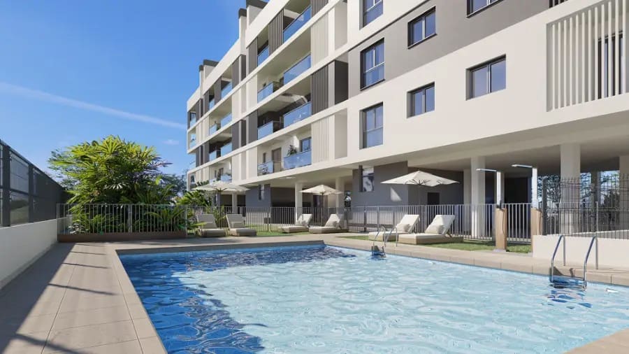 3 bedroom Apartment for sale in Alicante / Alacant city with pool - € 270,000 (Ref: 9404009)