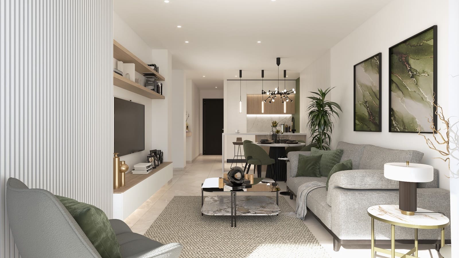 2 camera da letto Appartamento in vendita in Playa Flamenca con piscina - 325.000 € (Rif: 9404023)