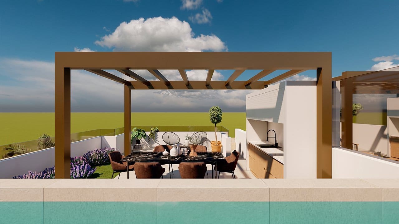 Bungalow de 2 habitaciones en Lo Pagan en venta con piscina - 245.900 € (Ref: 9404026)