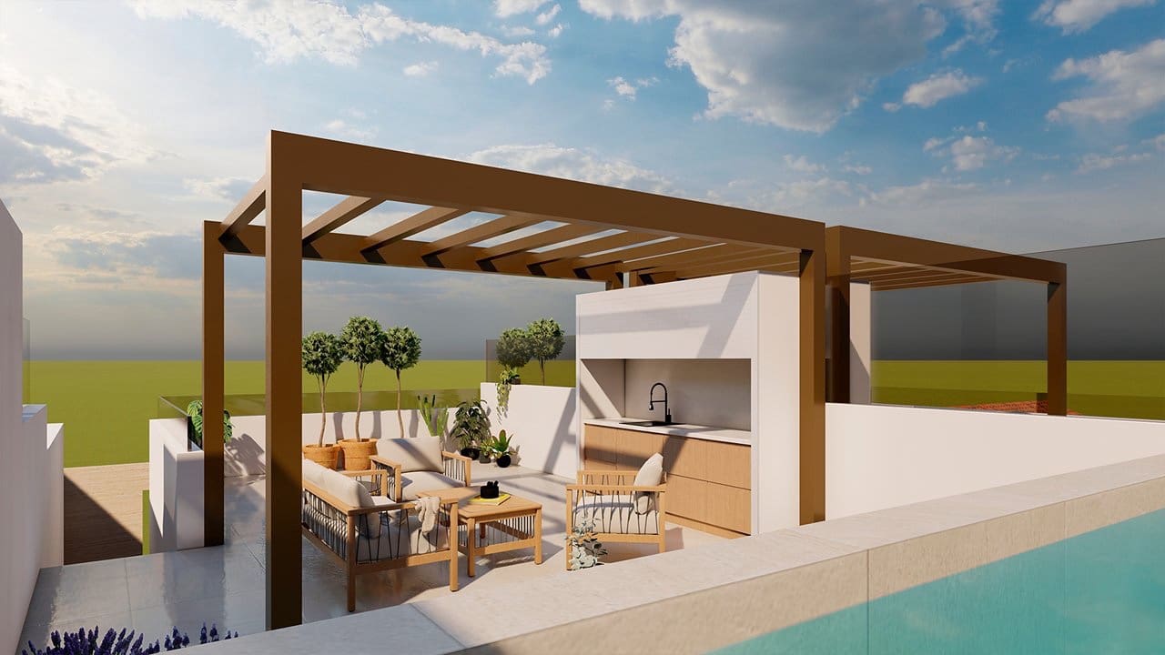 Bungalow de 2 habitaciones en Lo Pagan en venta con piscina - 245.900 € (Ref: 9404026)