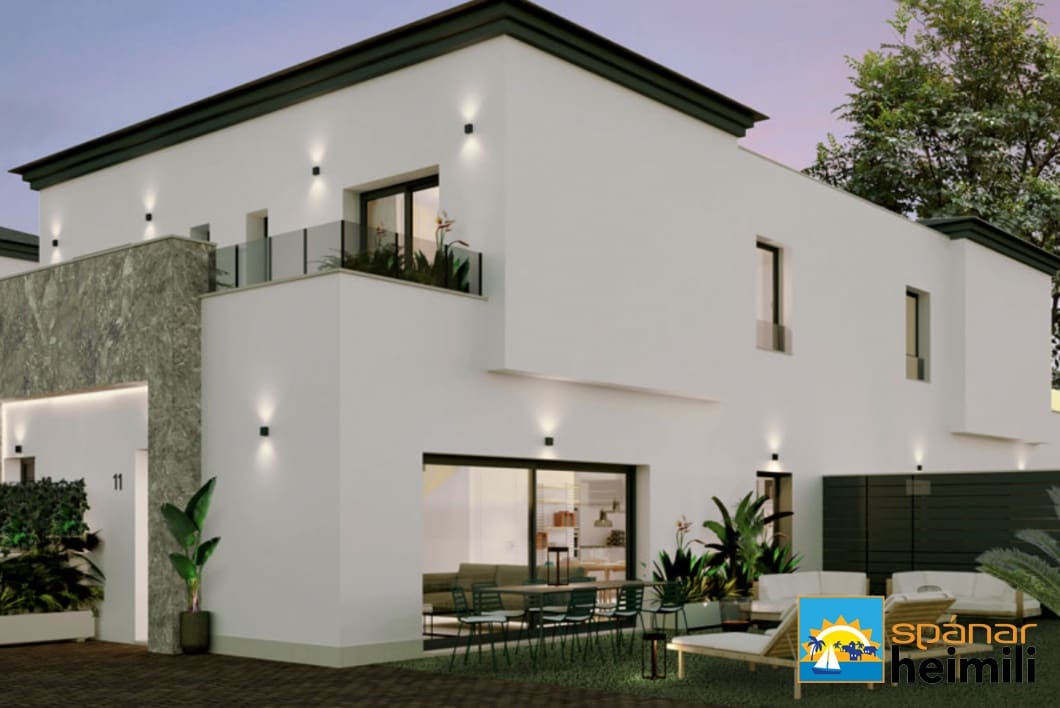 2 sovrum Semi-fristående Villa till salu i Gran Alacant med pool - 285 000 € (Ref: 9404068)