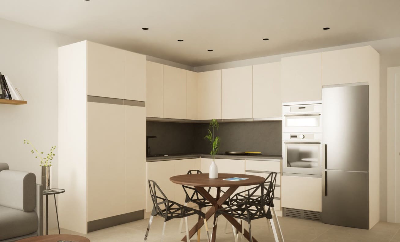 2 makuuhuone Huoneisto myytävänä paikassa Finestrat mukana uima-altaan - 320 000 € (Ref: 9404069)