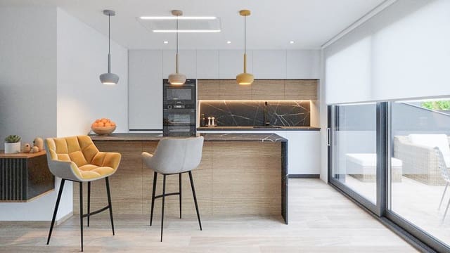 2 makuuhuone Huoneisto myytävänä paikassa Finestrat mukana uima-altaan - 320 000 € (Ref: 9404069)