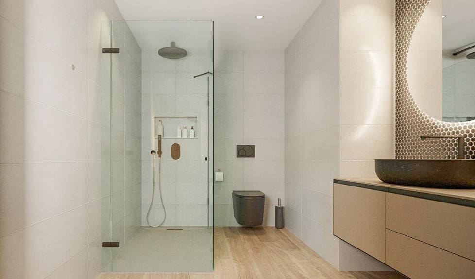 2 makuuhuone Huoneisto myytävänä paikassa Finestrat mukana uima-altaan - 320 000 € (Ref: 9404069)