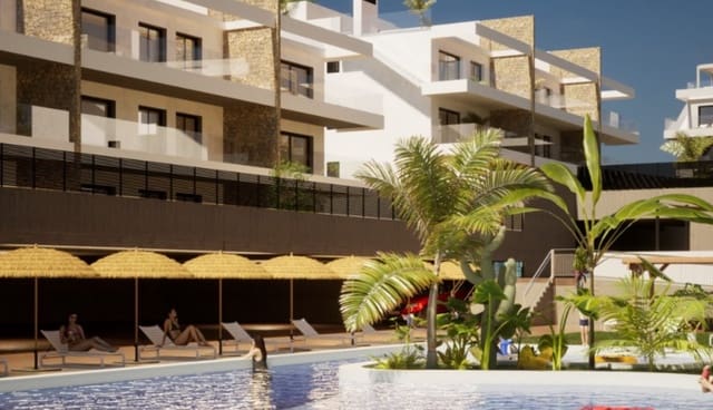 2 makuuhuone Huoneisto myytävänä paikassa Finestrat mukana uima-altaan - 320 000 € (Ref: 9404069)