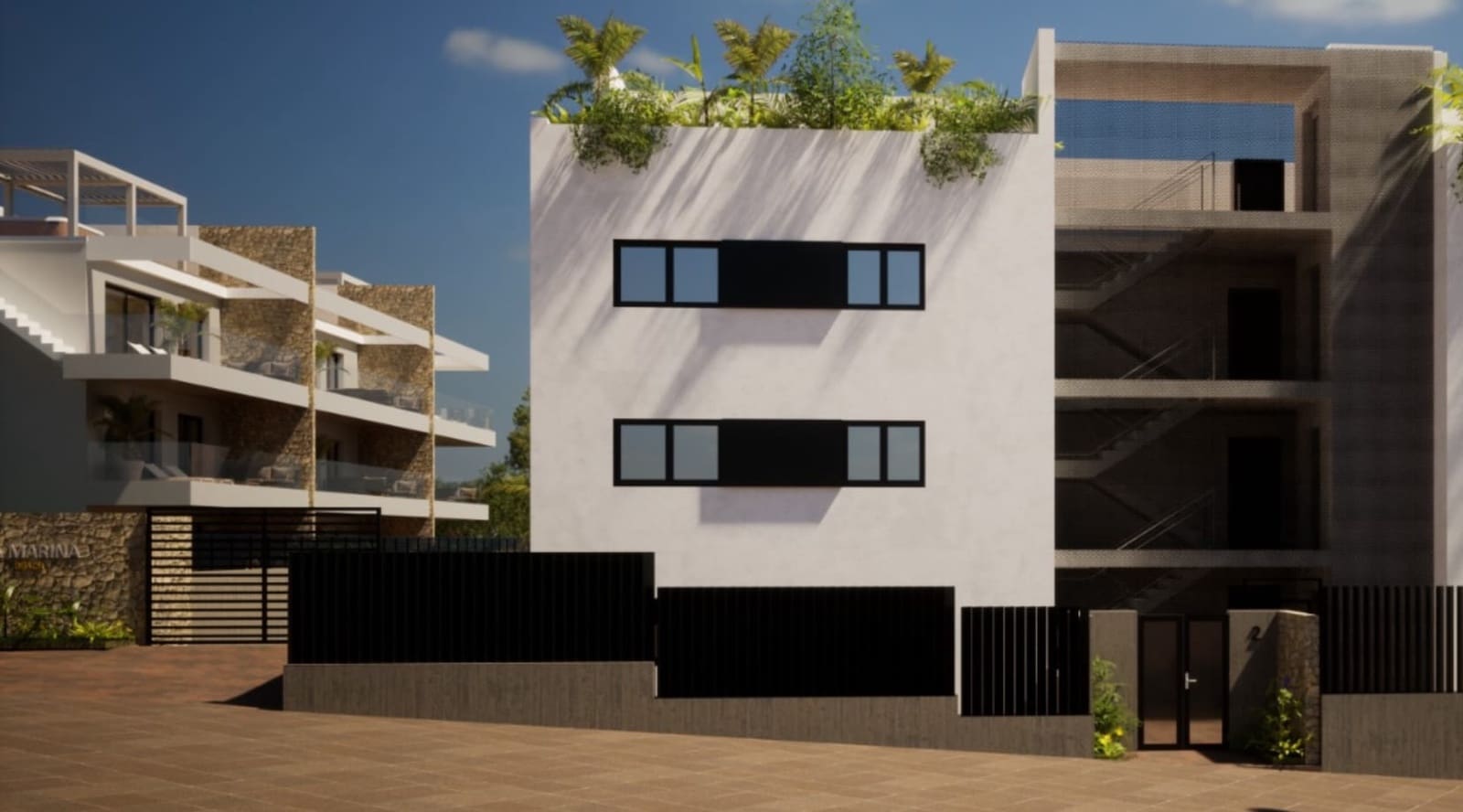 2 makuuhuone Huoneisto myytävänä paikassa Finestrat mukana uima-altaan - 320 000 € (Ref: 9404069)