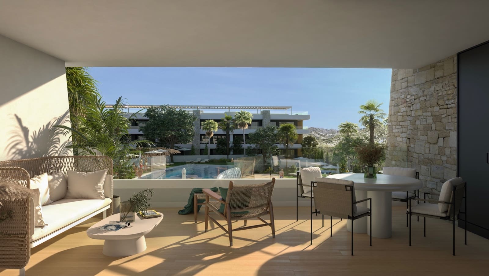 2 bedroom Apartment for sale in Aspe with pool - € 255,000 (Ref: 9404114)