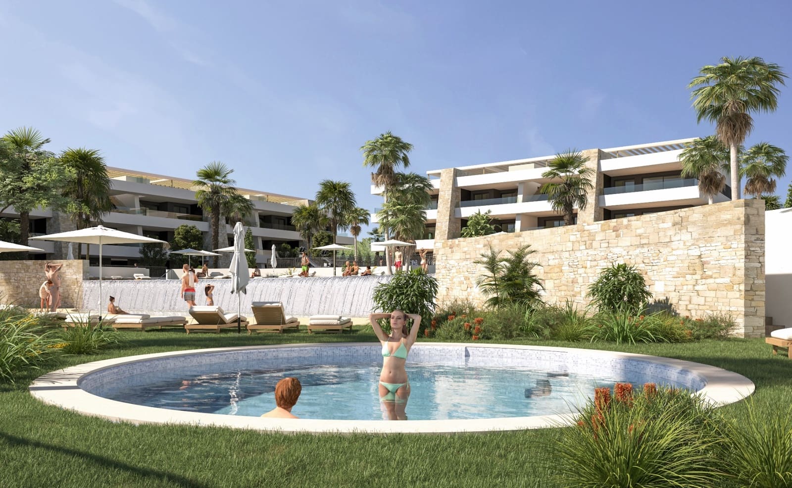 2 bedroom Apartment for sale in Aspe with pool - € 255,000 (Ref: 9404114)