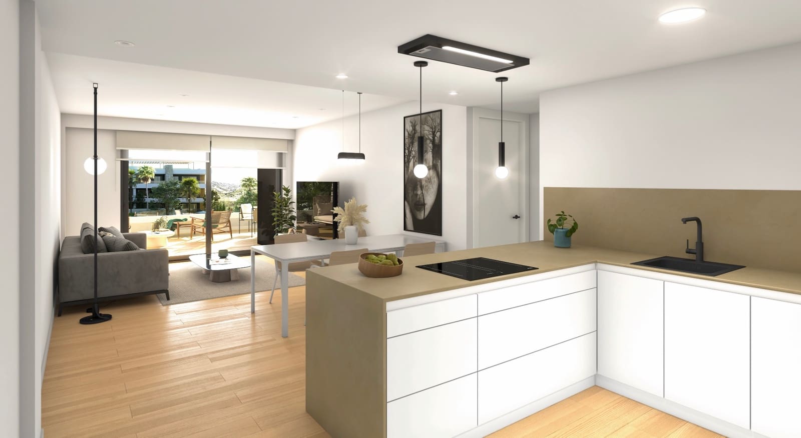 2 bedroom Apartment for sale in Aspe with pool - € 255,000 (Ref: 9404114)