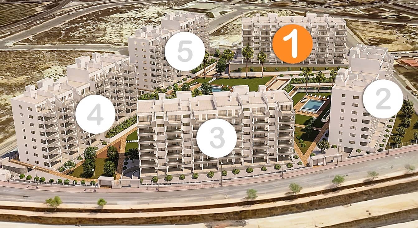 2 sypialnia Apartament na sprzedaż w San Miguel de Salinas z basenem - 241 000 € (Ref: 9404124)