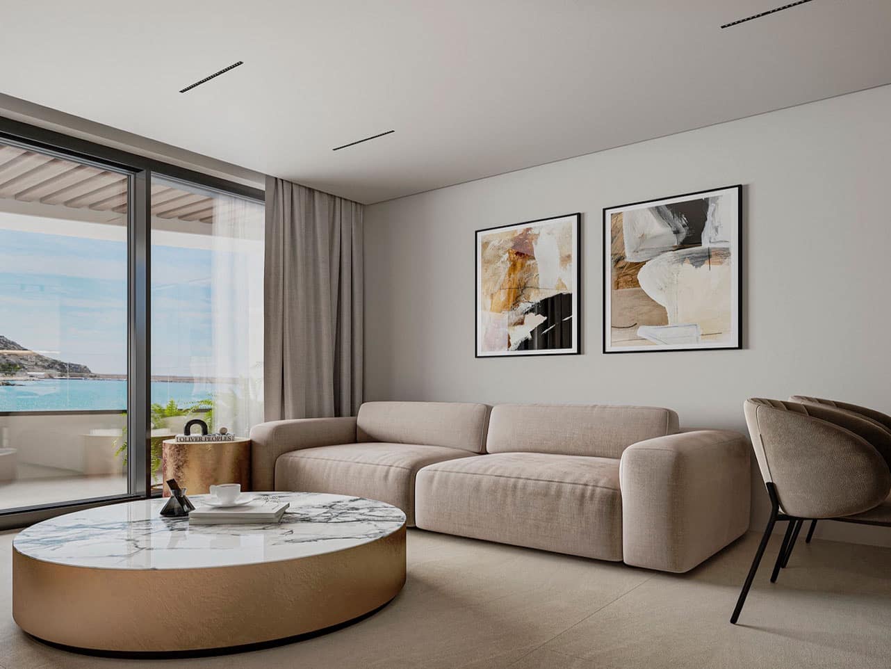 2 makuuhuone Huoneisto myytävänä paikassa Calpe / Calp mukana uima-altaan - 524 000 € (Ref: 9404130)