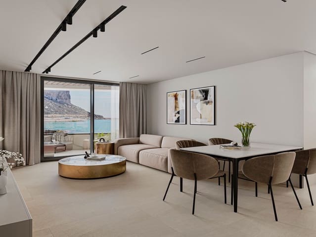 2 makuuhuone Huoneisto myytävänä paikassa Calpe / Calp mukana uima-altaan - 524 000 € (Ref: 9404130)