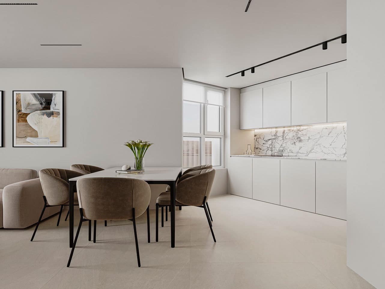 2 makuuhuone Huoneisto myytävänä paikassa Calpe / Calp mukana uima-altaan - 524 000 € (Ref: 9404130)