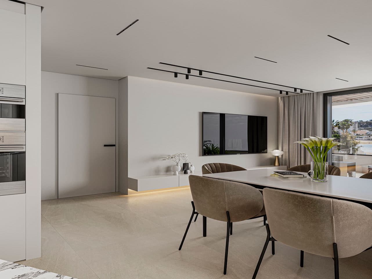 2 makuuhuone Huoneisto myytävänä paikassa Calpe / Calp mukana uima-altaan - 524 000 € (Ref: 9404130)