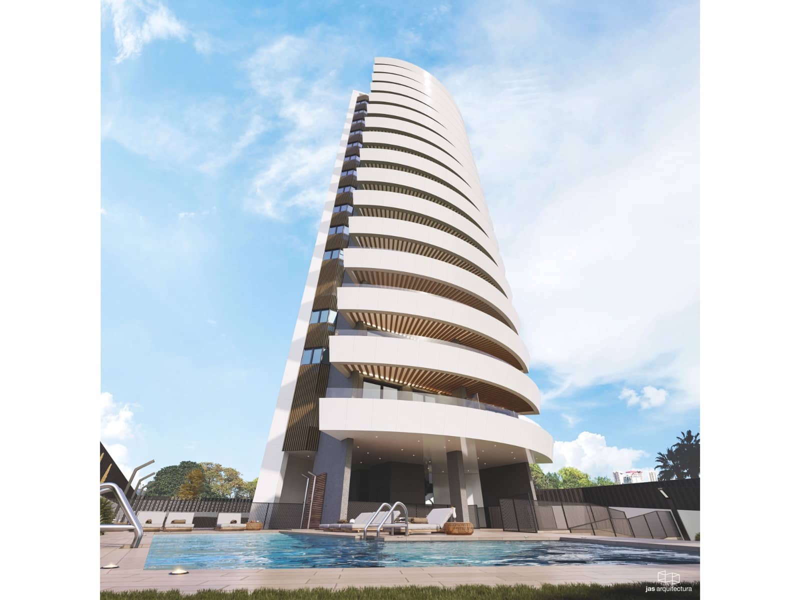 2 makuuhuone Huoneisto myytävänä paikassa Calpe / Calp mukana uima-altaan - 524 000 € (Ref: 9404130)