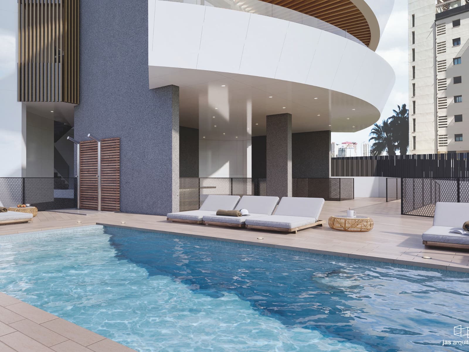 2 makuuhuone Huoneisto myytävänä paikassa Calpe / Calp mukana uima-altaan - 524 000 € (Ref: 9404130)