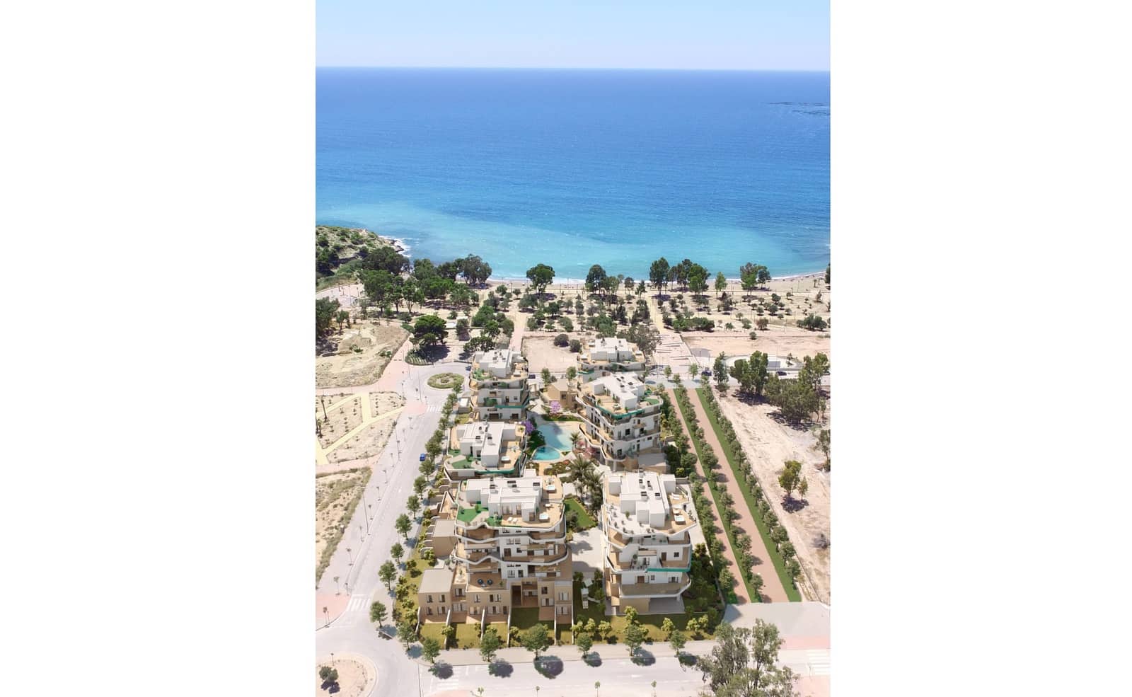 Apartamento de 2 habitaciones en La Villajoyosa / Vila Joiosa en venta con piscina - 397.000 € (Ref: 9404162)