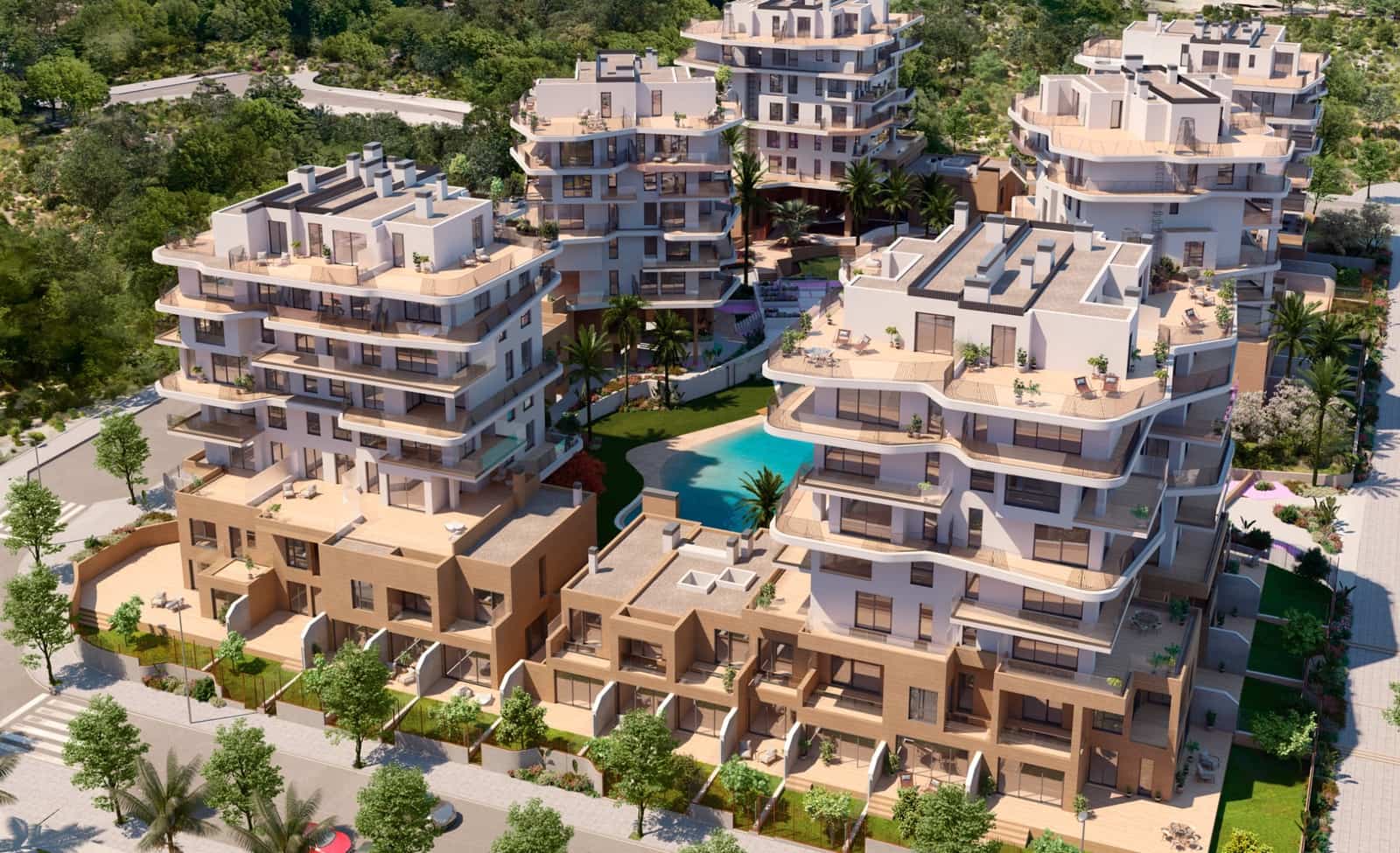 Apartamento de 2 habitaciones en La Villajoyosa / Vila Joiosa en venta con piscina - 397.000 € (Ref: 9404162)