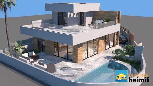 3 makuuhuone Huvila myytävänä paikassa La Marquesa, Rojales mukana uima-altaan - 420 000 € (Ref: 9404212)