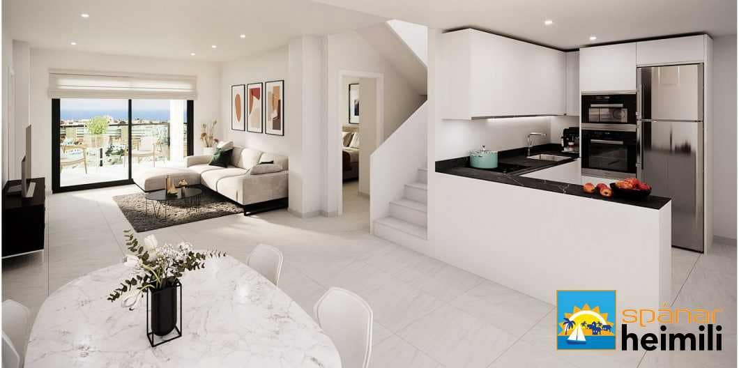 3 sypialnia Penthouse na sprzedaż w Torrevieja z basenem - 530 000 € (Ref: 9404245)