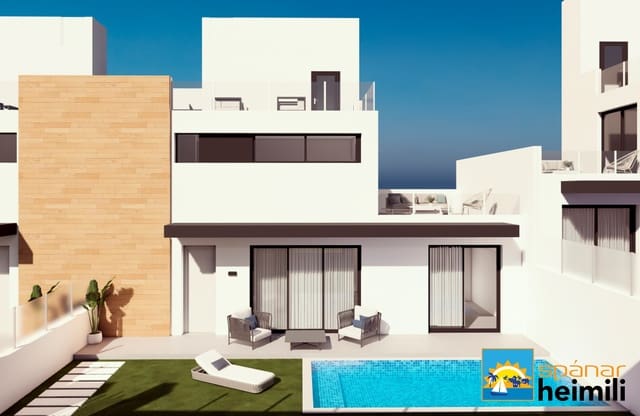 2 makuuhuone Omakotitalo myytävänä paikassa Villamartin, Orihuela mukana uima-altaan - 328 000 € (Ref: 9404247)