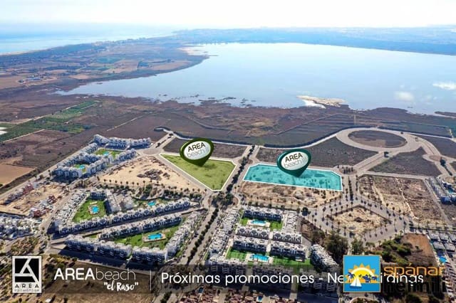 2 quarto Apartamento para venda em El Raso, Guardamar del Segura com piscina - 280 000 € (Ref: 9404261)