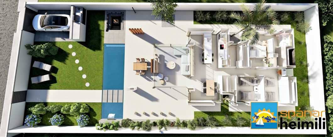 3 bedroom Villa for sale in San Fulgencio with pool - € 529,000 (Ref: 9404280)