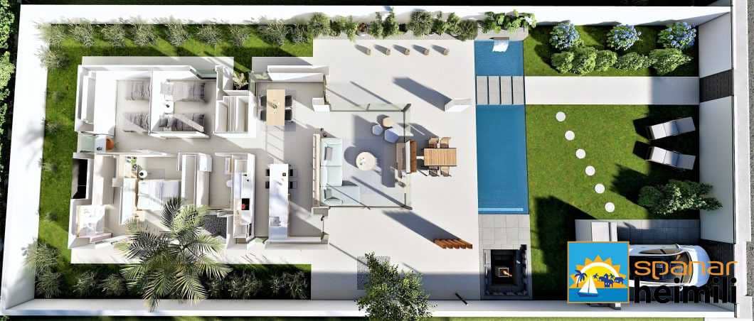 3 bedroom Villa for sale in San Fulgencio with pool - € 529,000 (Ref: 9404280)