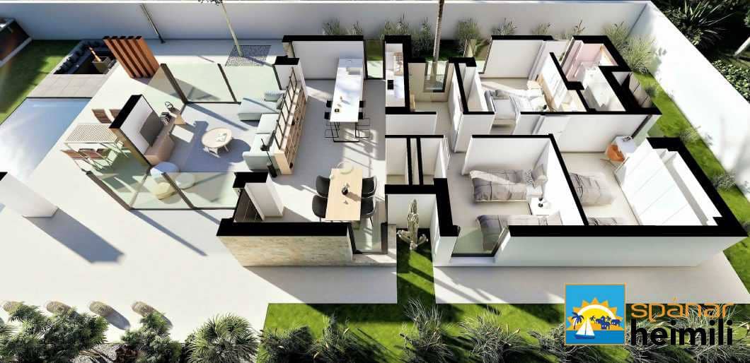 3 bedroom Villa for sale in San Fulgencio with pool - € 529,000 (Ref: 9404280)