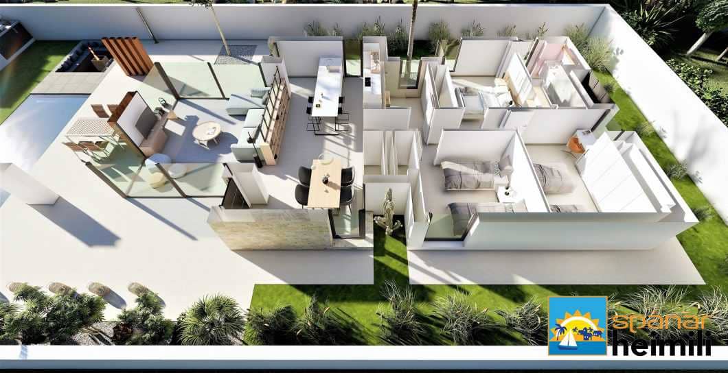 3 bedroom Villa for sale in San Fulgencio with pool - € 529,000 (Ref: 9404280)