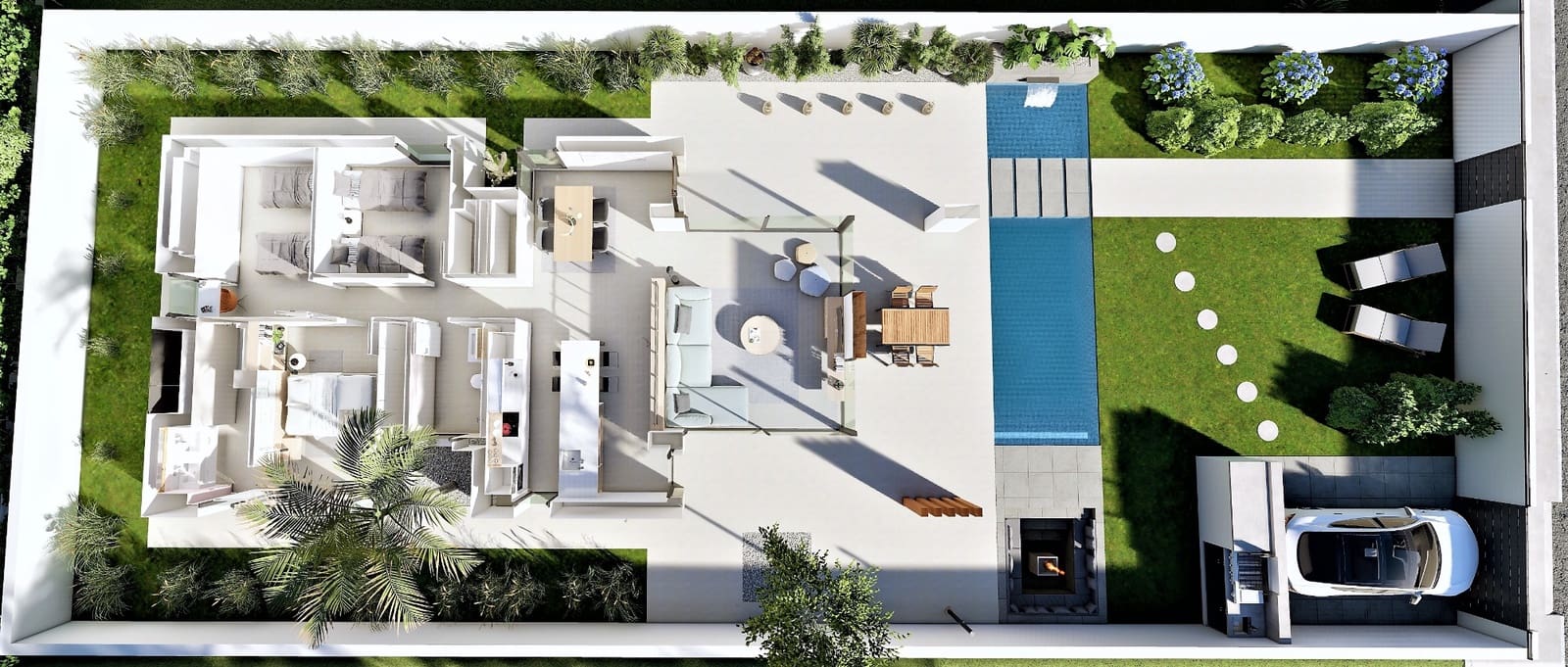 3 soveværelse Villa til salg i La Marina med swimmingpool - € 660.000 (Ref: 9404280)