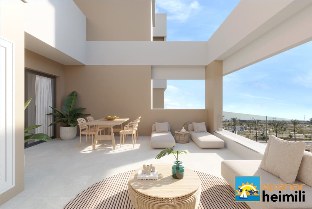 1 soveværelse Lejlighed til salg i Los Alcazares med swimmingpool - € 525.000 (Ref: 9404300)