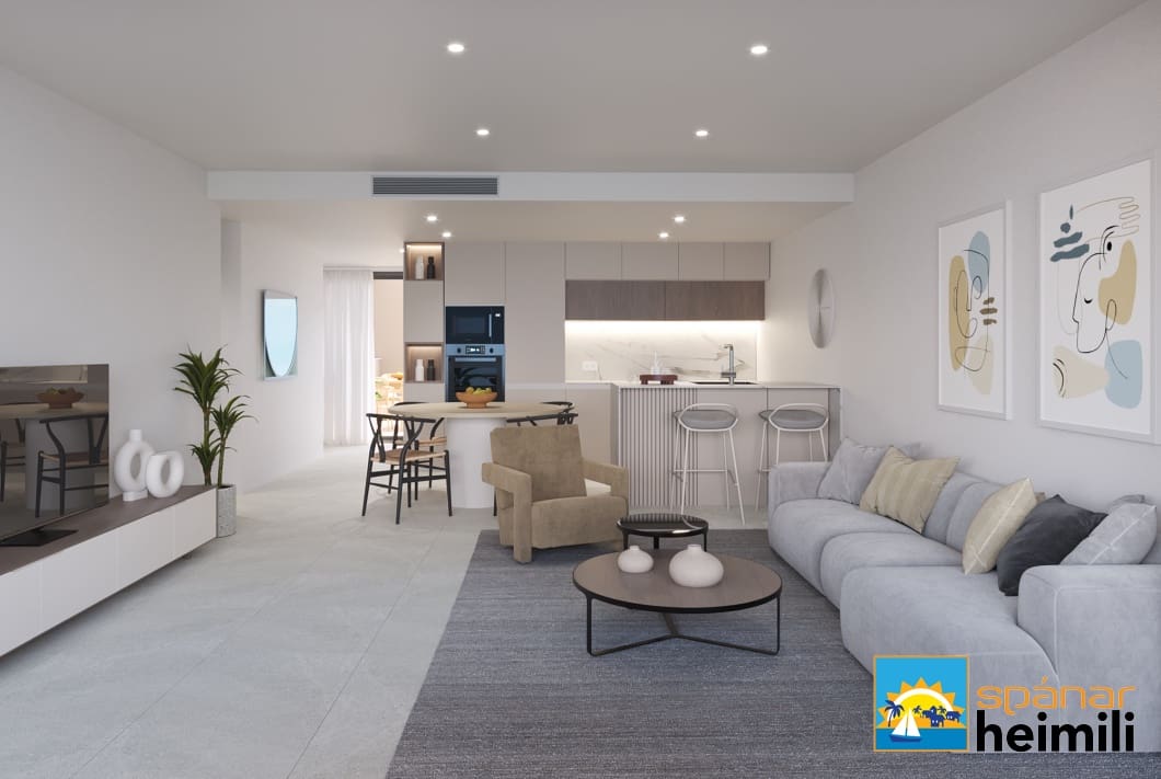 1 soveværelse Lejlighed til salg i Los Alcazares med swimmingpool - € 525.000 (Ref: 9404300)