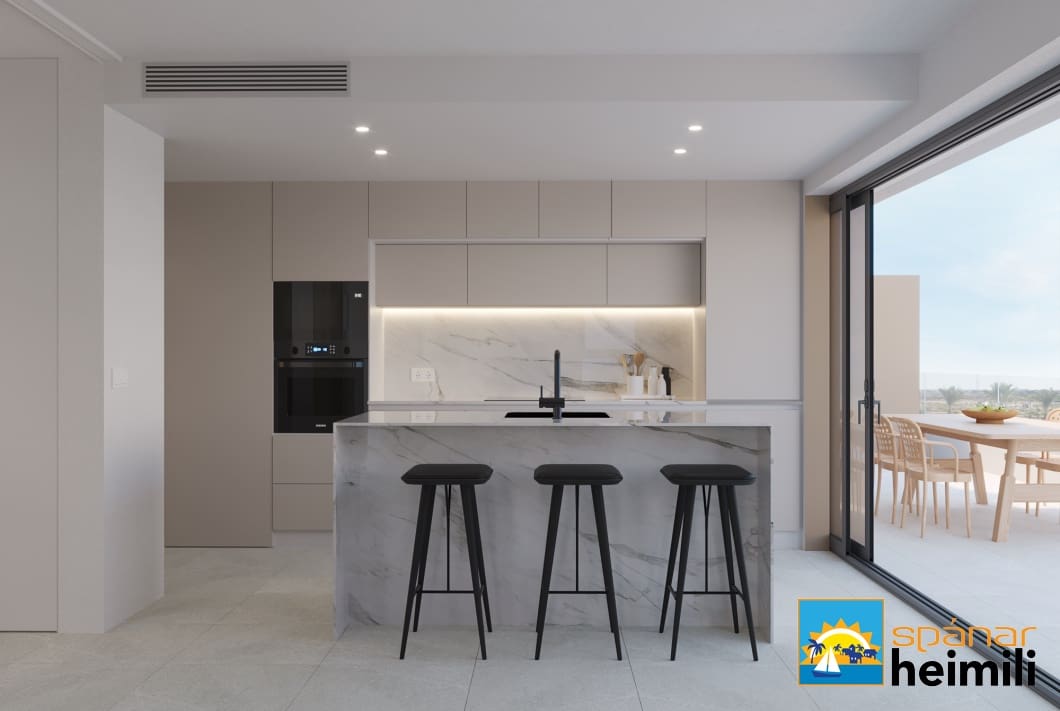 1 soveværelse Lejlighed til salg i Los Alcazares med swimmingpool - € 525.000 (Ref: 9404300)