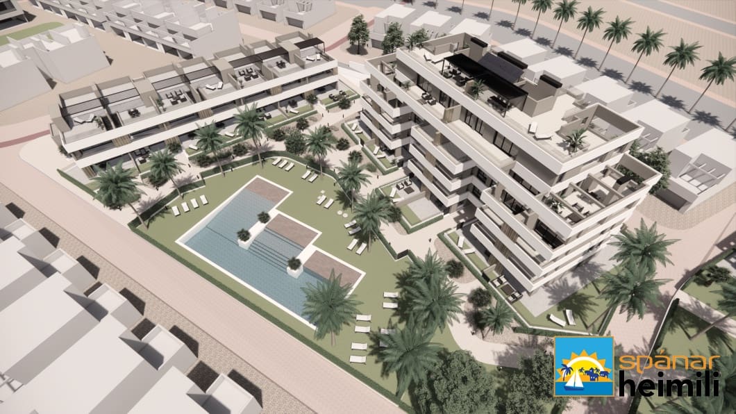 1 soveværelse Lejlighed til salg i Los Alcazares med swimmingpool - € 525.000 (Ref: 9404300)