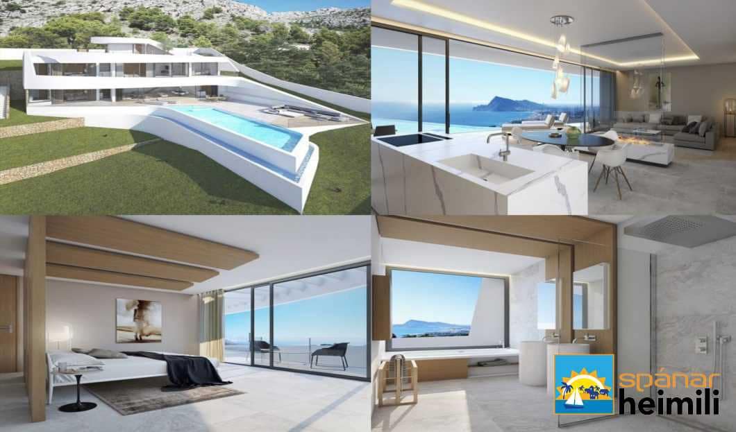 4 sovrum Villa till salu i Altea med pool - 2 150 000 € (Ref: 9404318)