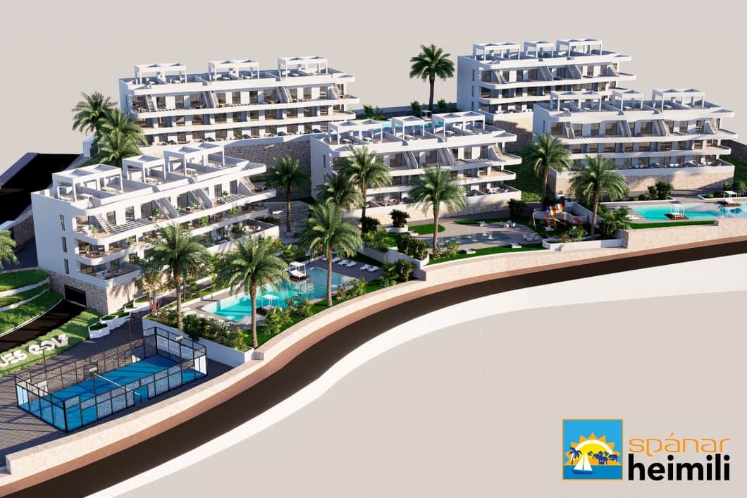 2 makuuhuone Huoneisto myytävänä paikassa Finestrat mukana uima-altaan - 249 000 € (Ref: 9404321)