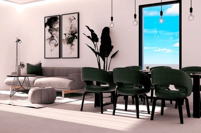 2 makuuhuone Huoneisto myytävänä paikassa Balcón de Finestrat - Terra Marina, Finestrat mukana uima-altaan - 249 000 € (Ref: 9404321)