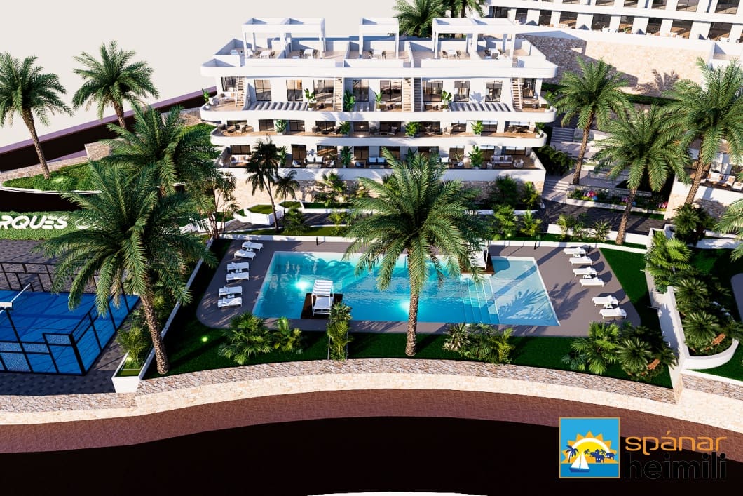 2 makuuhuone Huoneisto myytävänä paikassa Finestrat mukana uima-altaan - 249 000 € (Ref: 9404321)