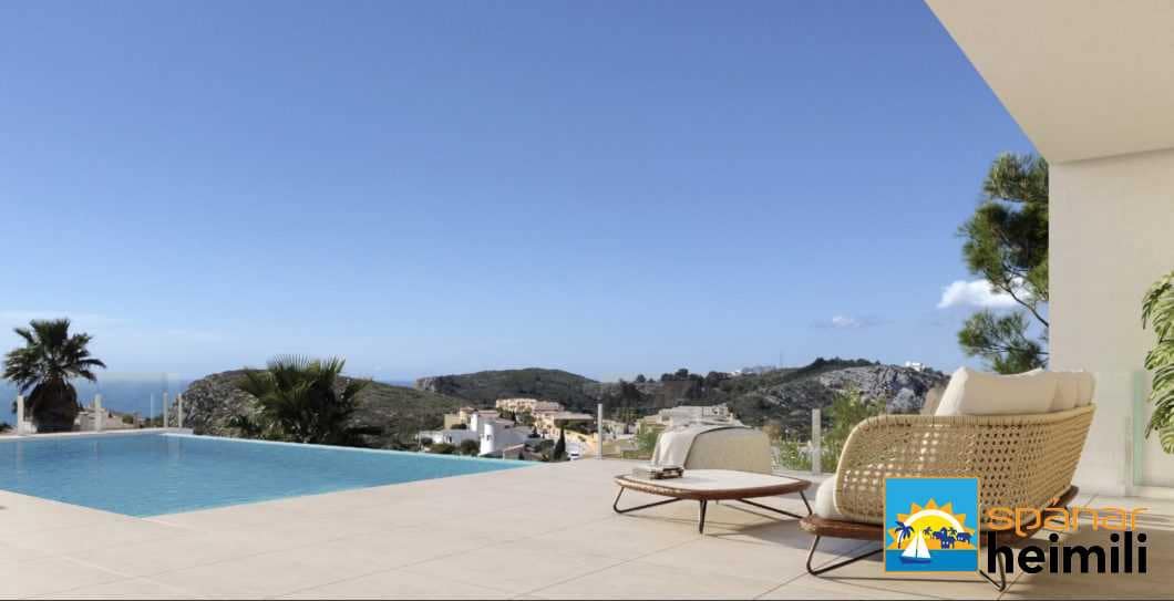 3 makuuhuone Huvila myytävänä paikassa Cumbre del Sol mukana uima-altaan - 1 175 000 € (Ref: 9404331)