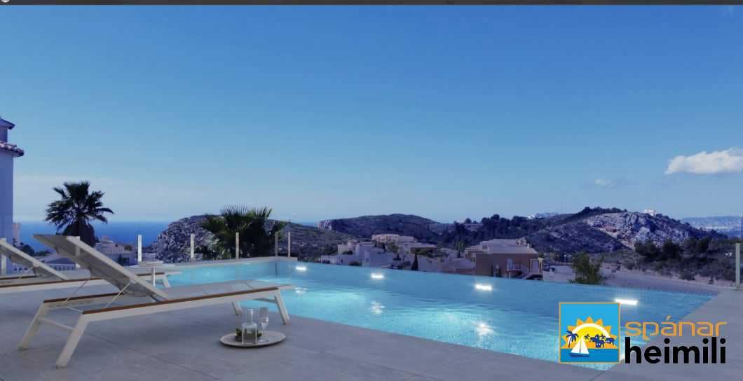 3 makuuhuone Huvila myytävänä paikassa Cumbre del Sol mukana uima-altaan - 1 175 000 € (Ref: 9404331)