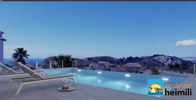 3 makuuhuone Huvila myytävänä paikassa Cumbre del Sol, Benitachell / Benitatxell mukana uima-altaan - 1 175 000 € (Ref: 9404331)