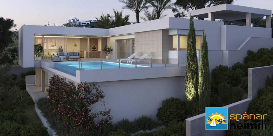 3 makuuhuone Huvila myytävänä paikassa Cumbre del Sol mukana uima-altaan - 1 175 000 € (Ref: 9404331)