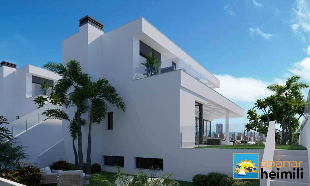 3 makuuhuone Huvila myytävänä paikassa Finestrat mukana uima-altaan - 1 080 000 € (Ref: 9404334)