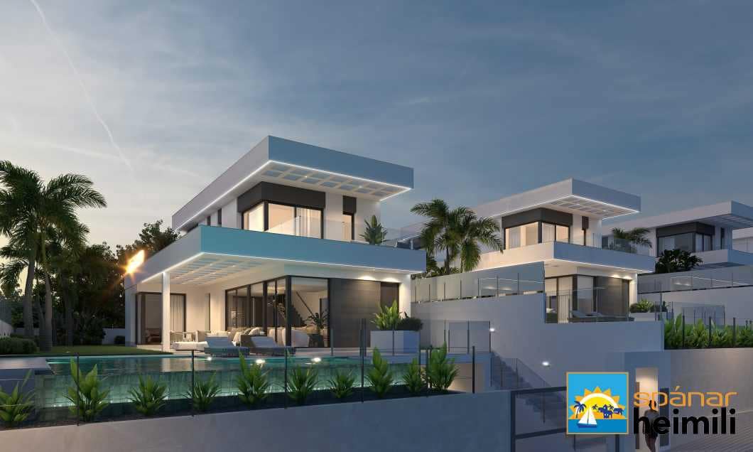 3 makuuhuone Huvila myytävänä paikassa Finestrat mukana uima-altaan - 1 080 000 € (Ref: 9404334)