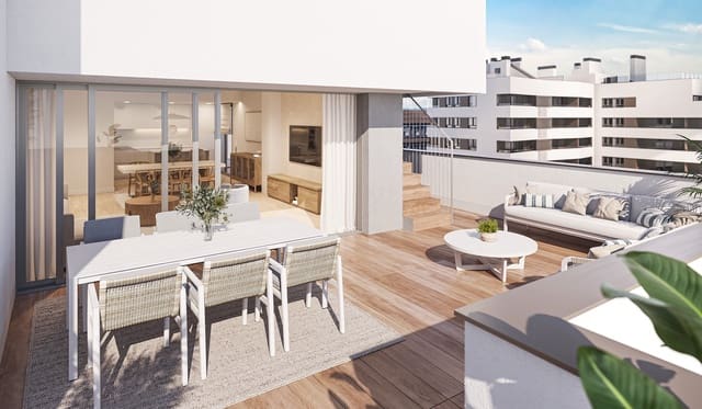 3 soveværelse Lejlighed til salg i Ensanche - Diputacion, Alicante by med swimmingpool - € 361.600 (Ref: 9404352)