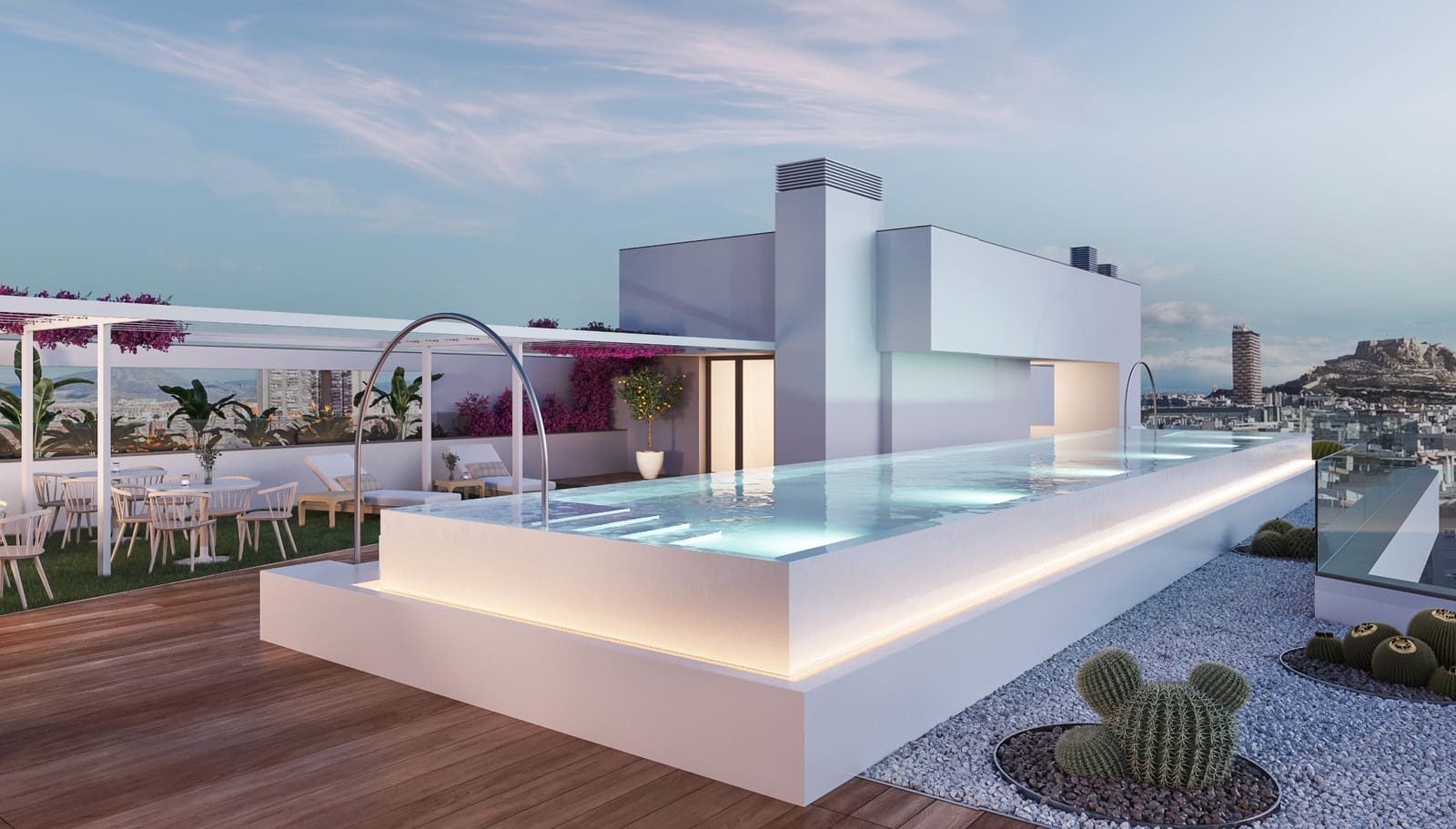 3 soveværelse Lejlighed til salg i Alicante by med swimmingpool - € 361.600 (Ref: 9404352)