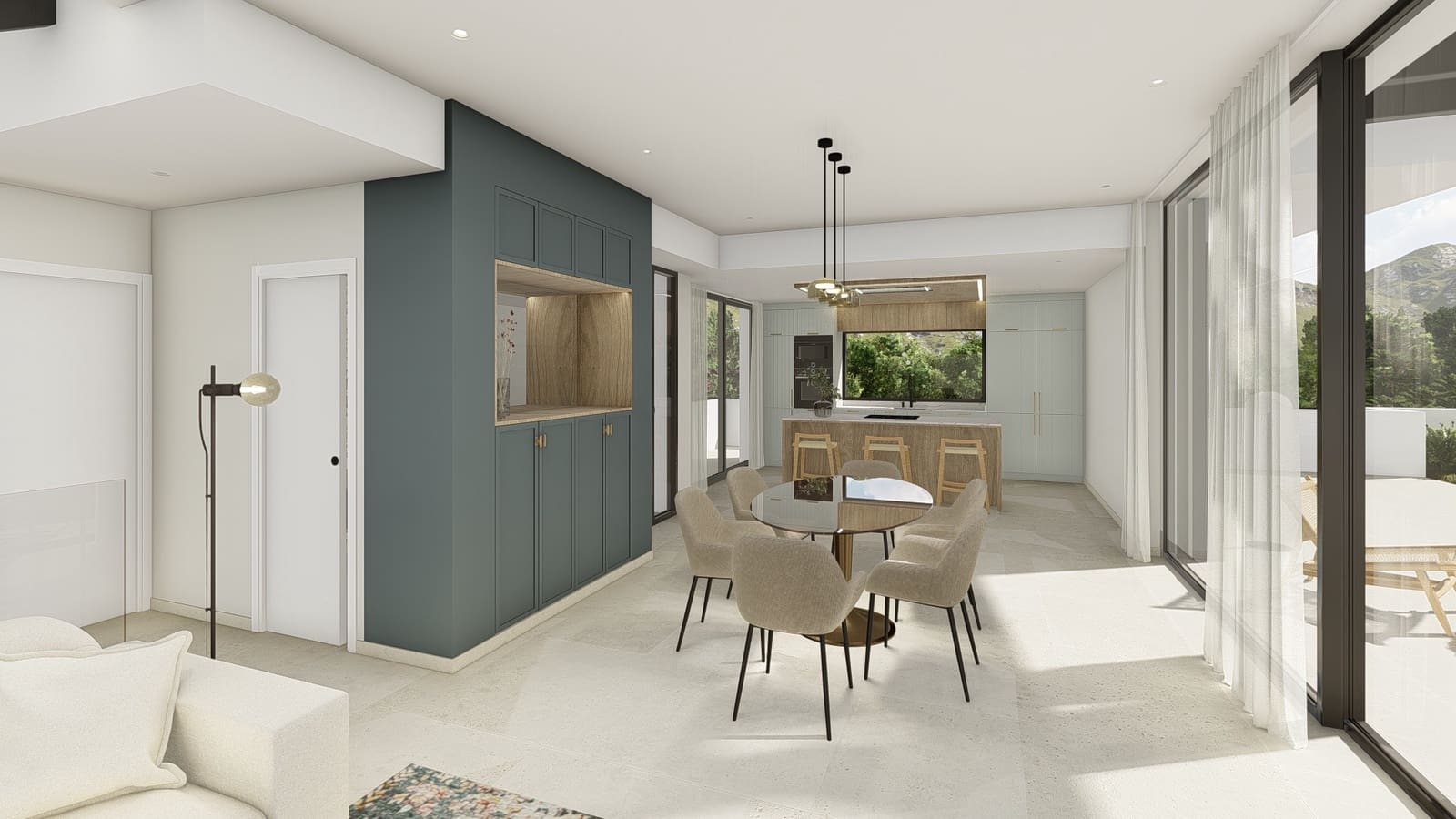 Huvila myytävänä paikassa Polop mukana uima-altaan - 675 000 € (Ref: 9404376)