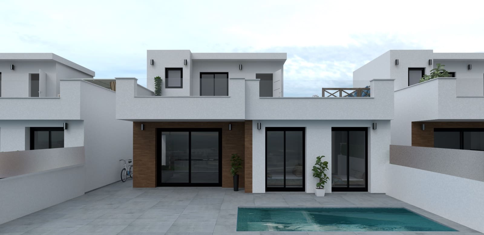 3 soveværelse Villa til salg i San Pedro del Pinatar med swimmingpool - € 349.000 (Ref: 9404390)